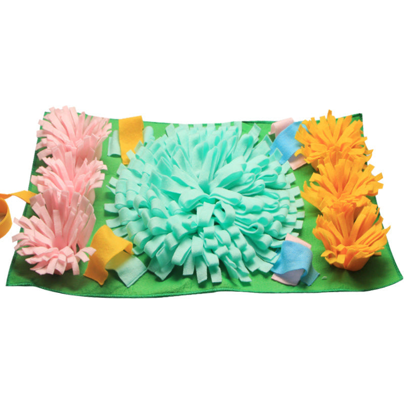 3D Multicolored Snuffle Mat for Dogs & Cats – Puppy Training Mat
