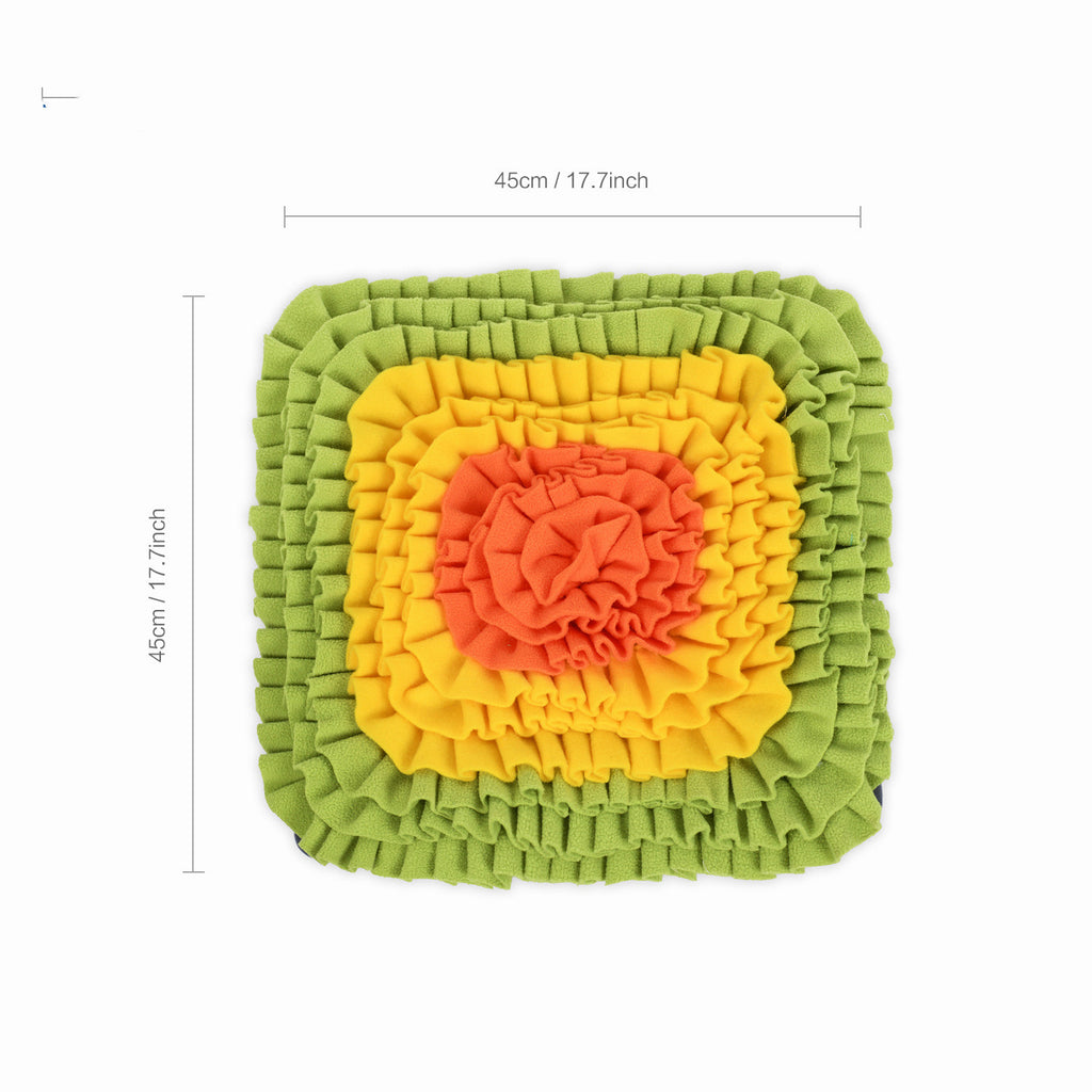 Snuffle Mat with Toy for Dogs – Pet Sniffing Pad Training Mat
