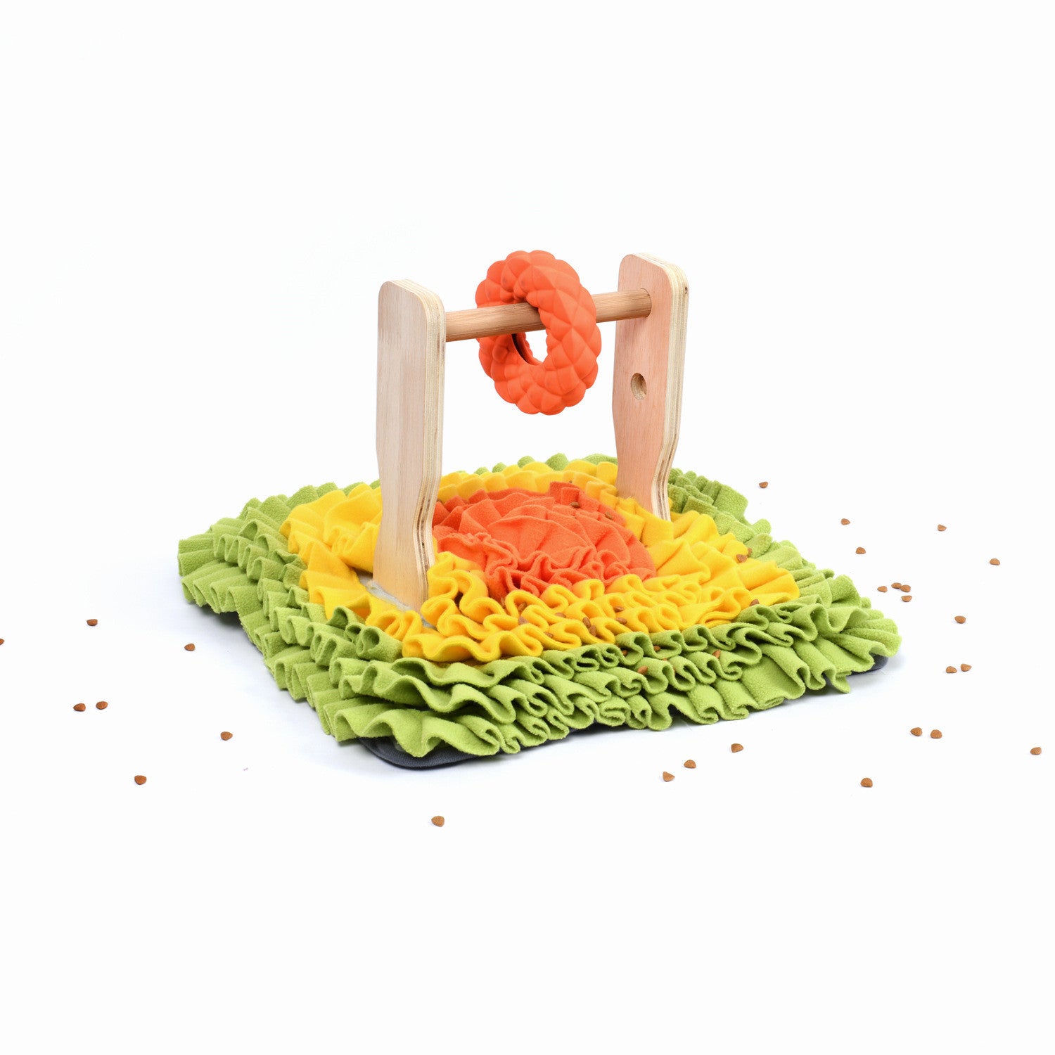 Snuffle Mat with Toy for Dogs – Pet Sniffing Pad Training Mat