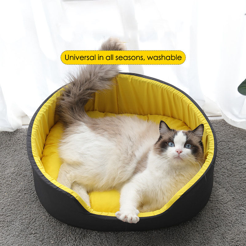 Universal Washable Dog Kennel - Breathable Soft Pet Bed for All Seasons