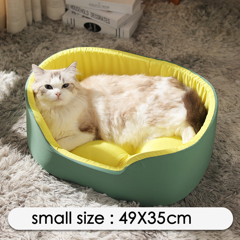 Universal Washable Dog Kennel - Breathable Soft Pet Bed for All Seasons