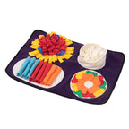 Italian Feast Snuffle Mat for Dogs – Interactive Foraging Feeding Mat