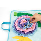 Pet Snuffle Mat for Dogs – Nosework Slow Feeder Puzzle Training Mat