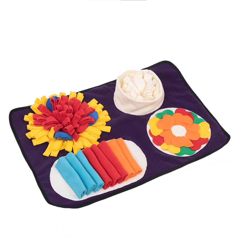 Italian Feast Snuffle Mat for Dogs – Interactive Foraging Feeding Mat