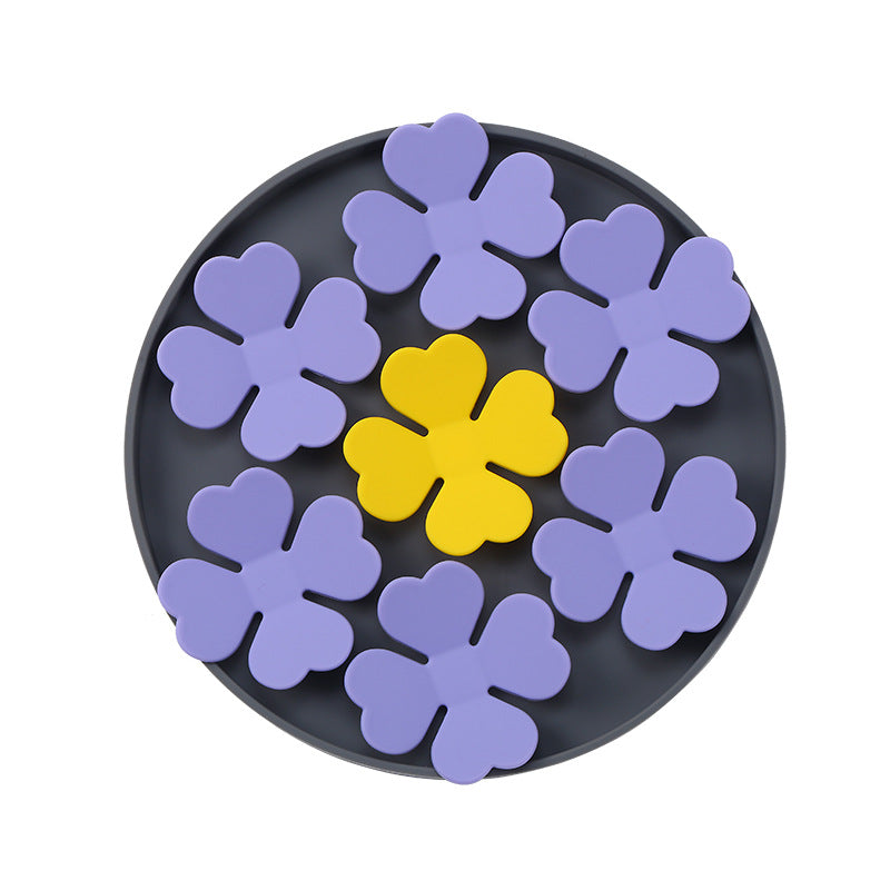 Silica Gel Sucker Anti-choke Smell And Slow Eating Pet Licking Mat