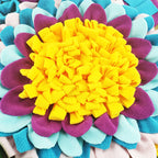 Pet Snuffle Mat for Dogs – Sunflower Interactive Feeding Puzzle Mat