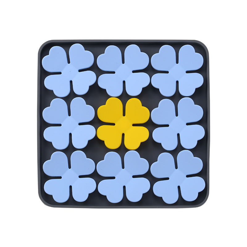 Silica Gel Sucker Anti-choke Smell And Slow Eating Pet Licking Mat