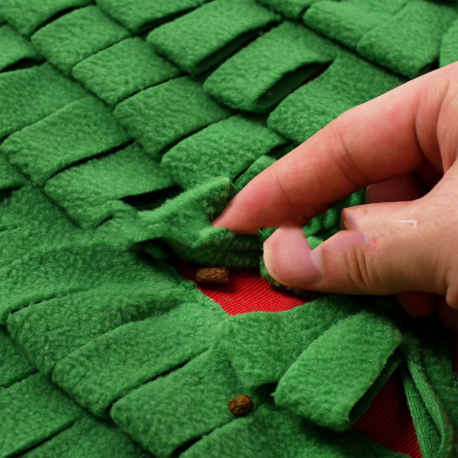 Washable Dog Snuffle Mat – Christmas Tree Nosework Slow Feeding Pad