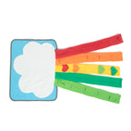 Pet Rainbow Snuffle Mat for Dogs – Interactive Nosework Puzzle Mat