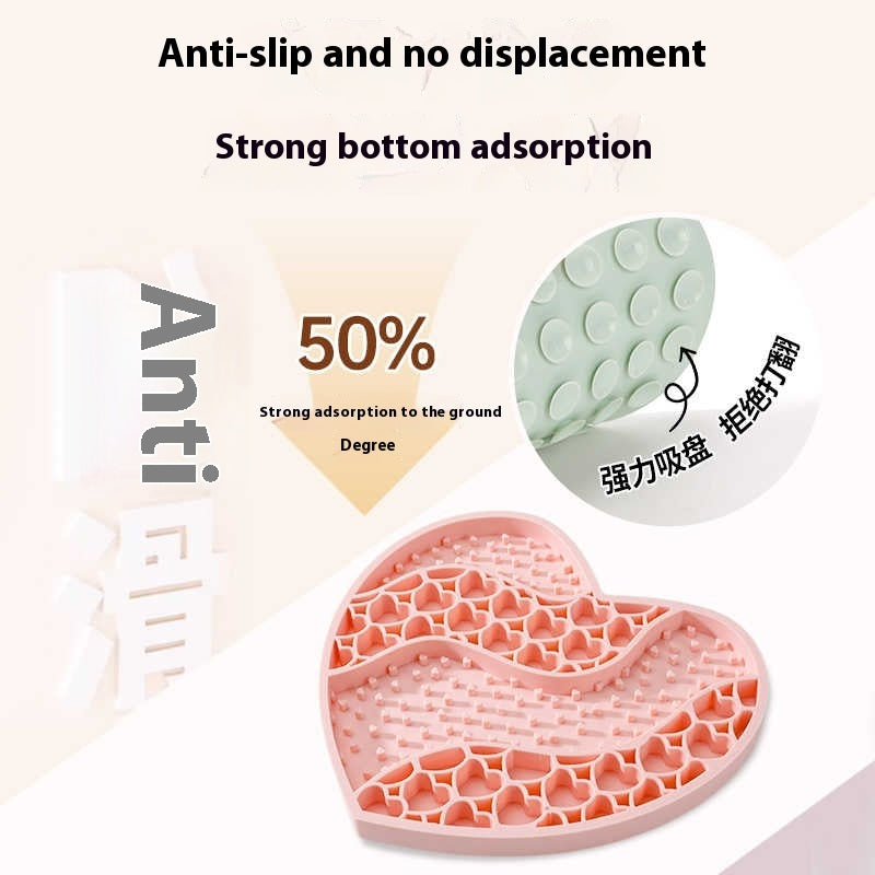 Dog Licking Mat Pet Silicone Slow Food Mat