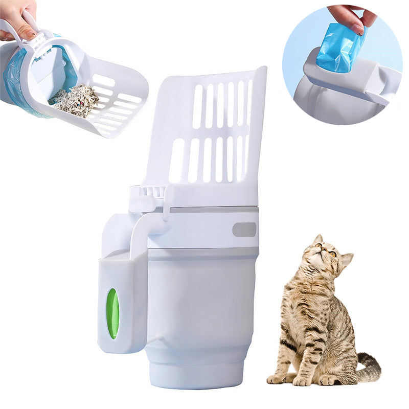 Anti-Scatter Cat Litter Scoop – Fast Sifting Design for Easy Cleaning