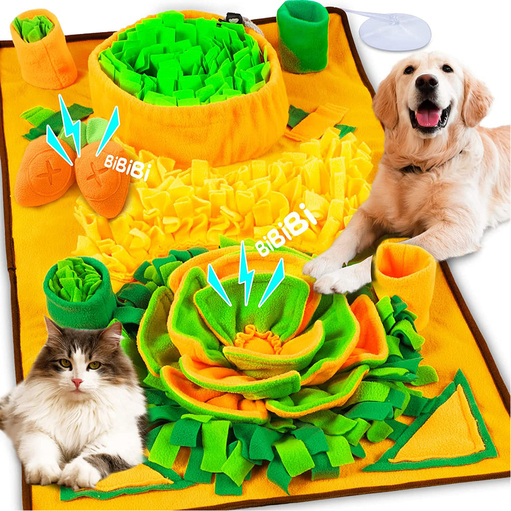 Large Snuffle Mat for Dogs – Plush Interactive Slow Feeder & Training Toy