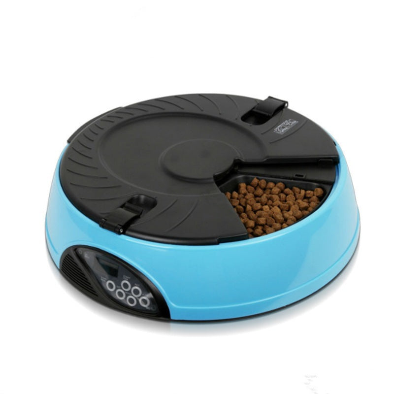 Programmable cat feeder for 6 days