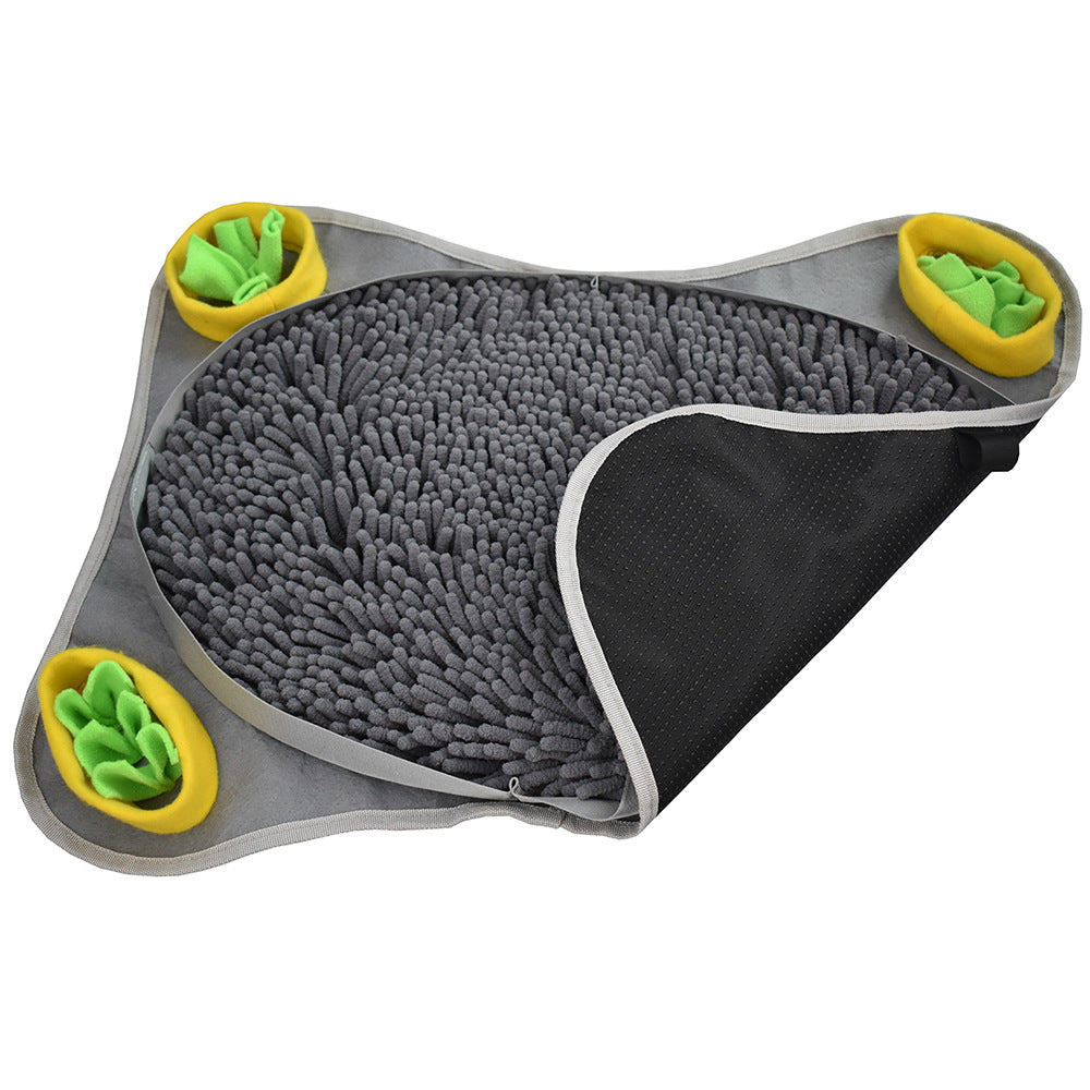 Dog Snuffle Mat Anti Choking Slow Feeding Nose Work Training Mat
