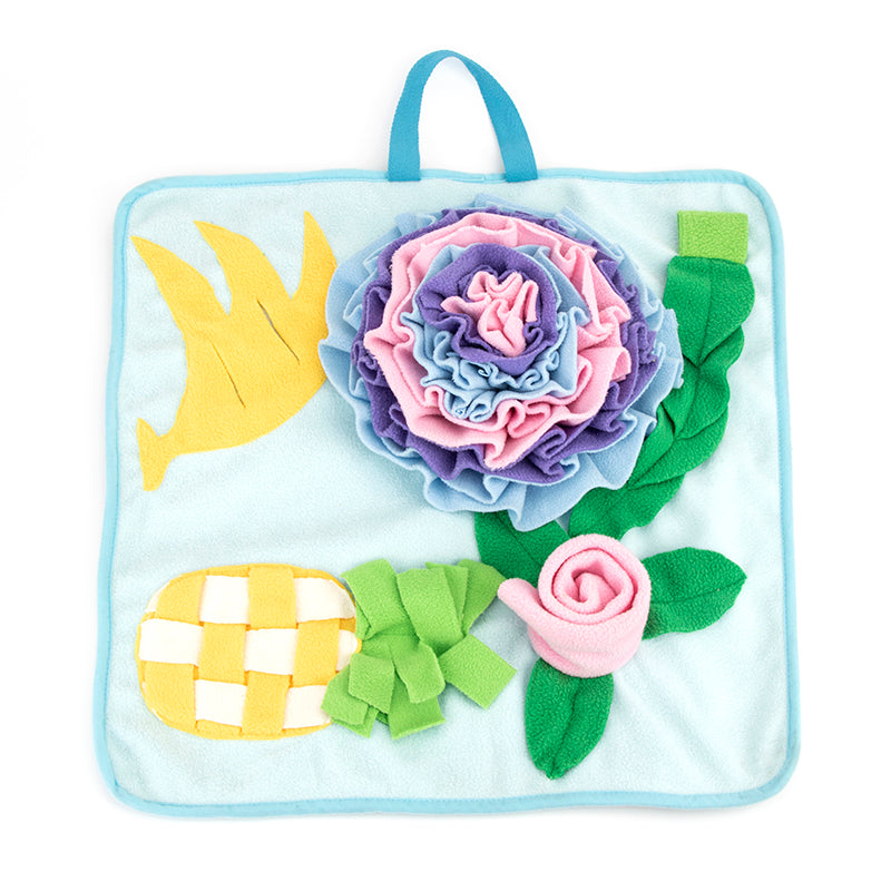 Pet Snuffle Mat for Dogs – Nosework Slow Feeder Puzzle Training Mat