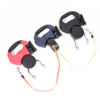 Reflective Double Leash for Dogs with Padded Handle – Walk Two Dogs Easily