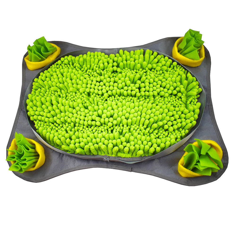 Dog Snuffle Mat Anti Choking Slow Feeding Nose Work Training Mat