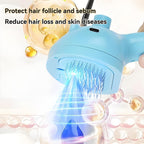 Premium Cat and Dog Grooming Brush: Soft Bristle Slicker Brush for Massaging and Reducing Shedding