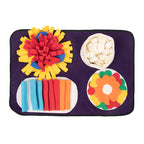 Italian Feast Snuffle Mat for Dogs – Interactive Foraging Feeding Mat