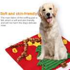 Washable Dog Snuffle Mat – Christmas Tree Nosework Slow Feeding Pad